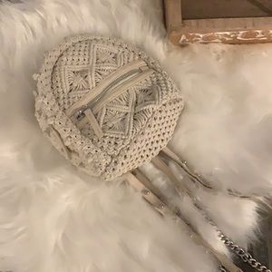 Zara crocheted backpack (mini)